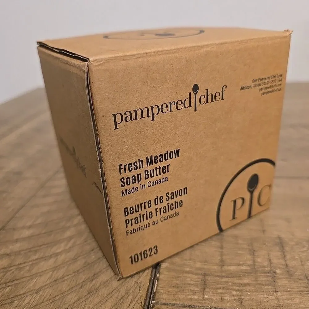 Pampered Chef Fresh Meadow Soap Butter Zero Waste Dish Soap 6.35oz NEW & SEALED